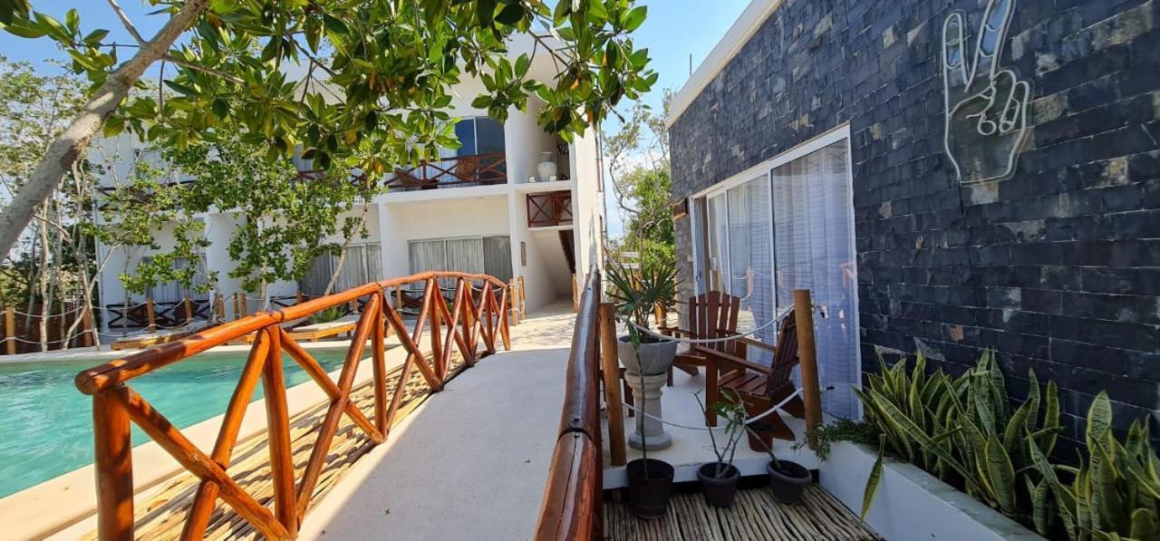 Casa Cristobal- Sanyama Holbox Aparthotel Luaran gambar